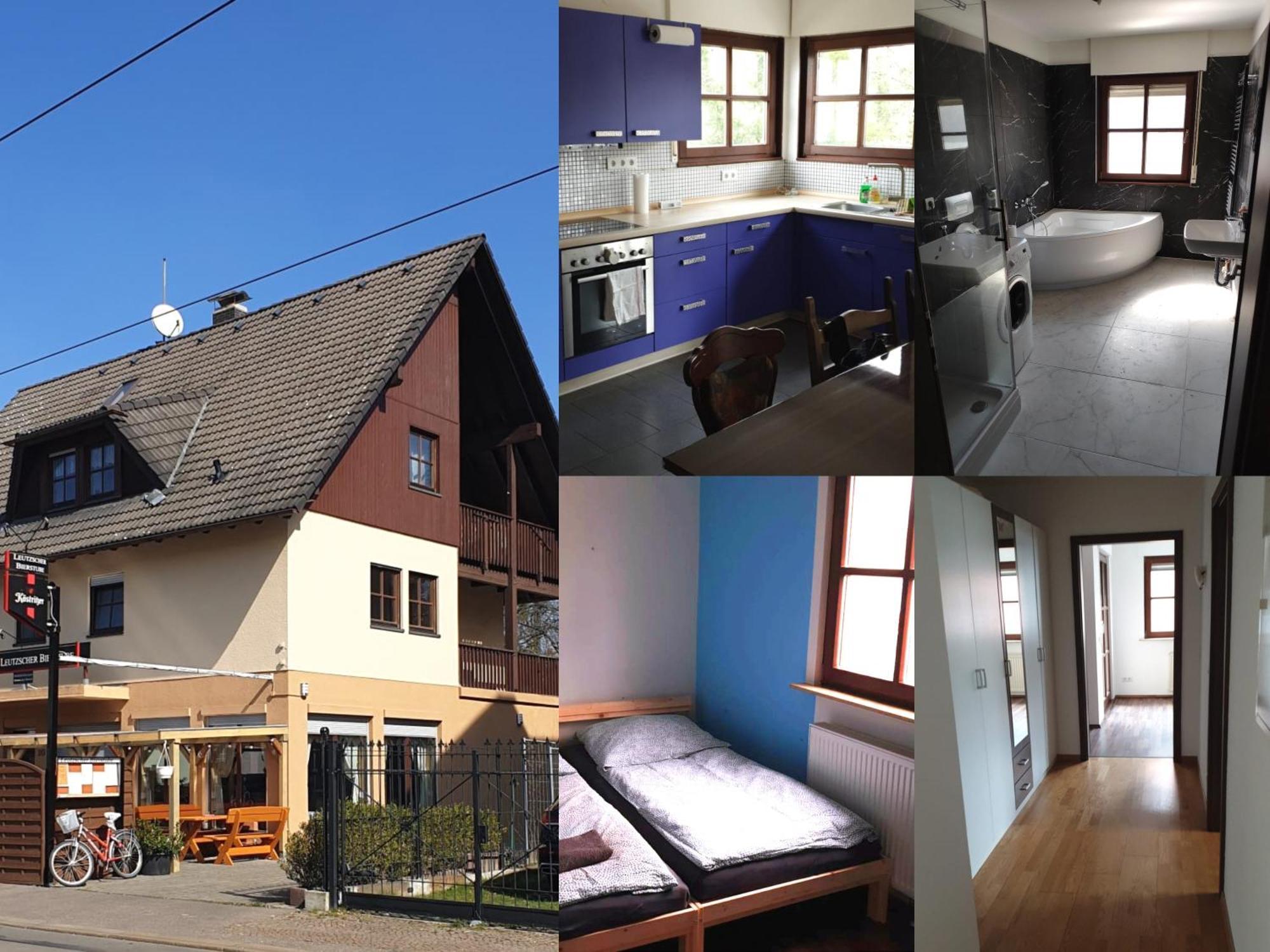 Ferienwohnung Mit 123Qm Fuer 8 Personen Mit Sehr Grossem Garten, Einfache Innen-Ausstattung Lipsia Esterno foto